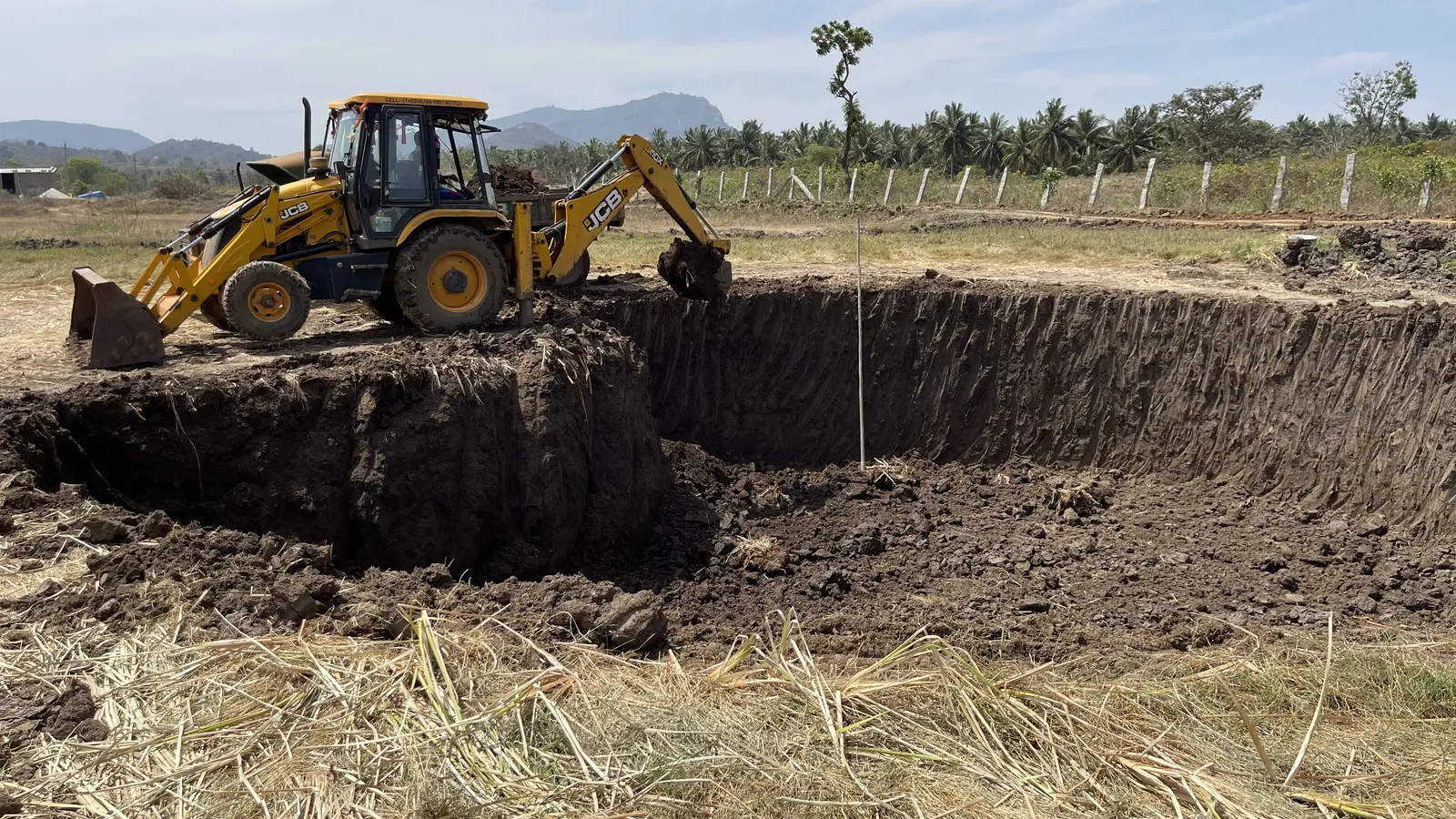 Construction of the Pond