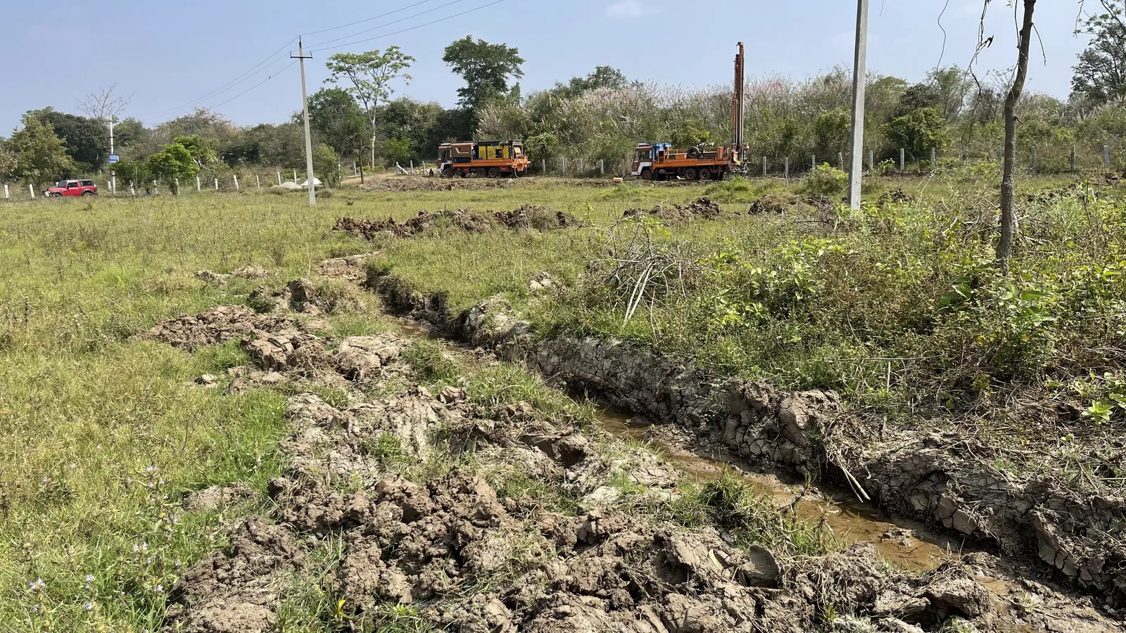 Trenching and Water Harvesting